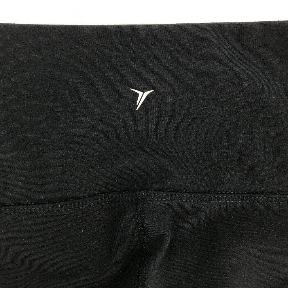 Old Navy Women's Blue Elastic Waist Pull On Active Athletic Cropped Leggings M - Picture 4 of 5